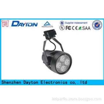 Black OSRAM Par30 LED Track Lights 35W Dimmable Led Track L